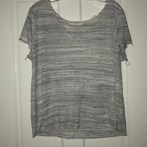 urban outfitters raw hem top